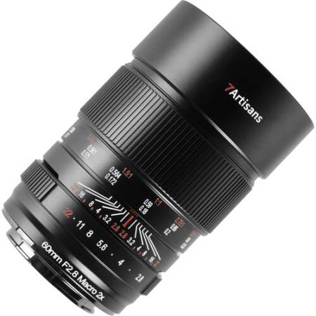 7Artisans 60mm F2.8 Macro 2x Full Frame - obiektyw stałoogniskowy